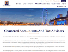 Tablet Screenshot of charter-tax.com